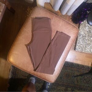 lululemon Align High Rise Cocoa Brown Leggings